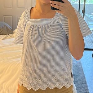 Short sleeve blouse
